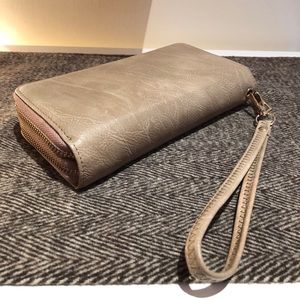 Vegan Leather Clutch Wallet